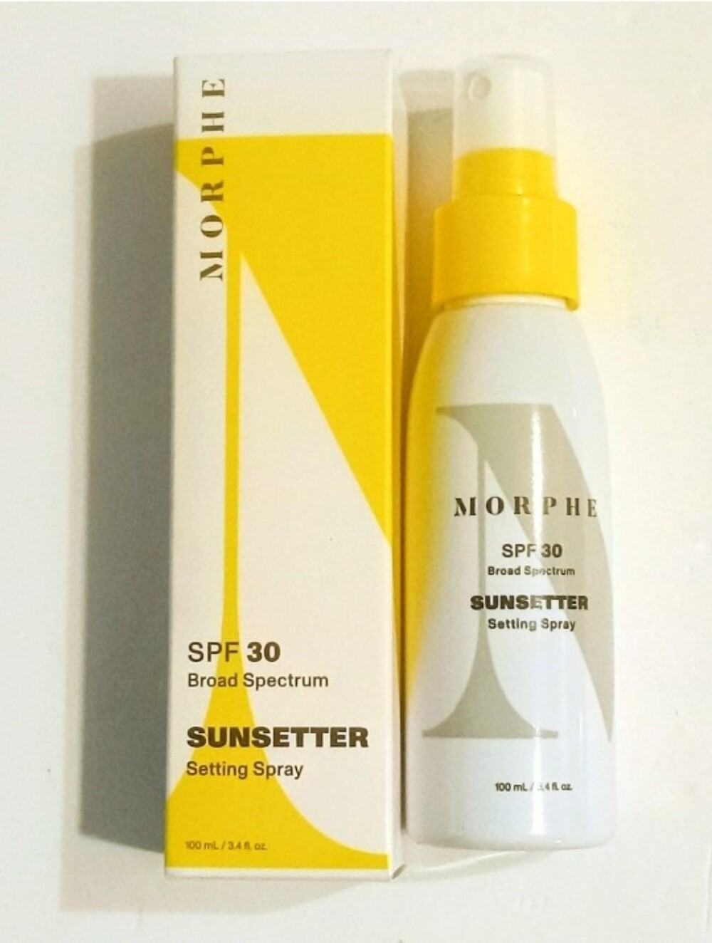 Morphe Sunsetter SPF 30 High-Protection Broad-Spectrum Setting Spray 100ml NEW